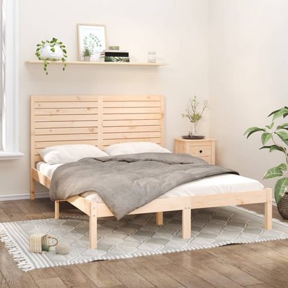 Bedframe Massief Hout 140X200 Cm