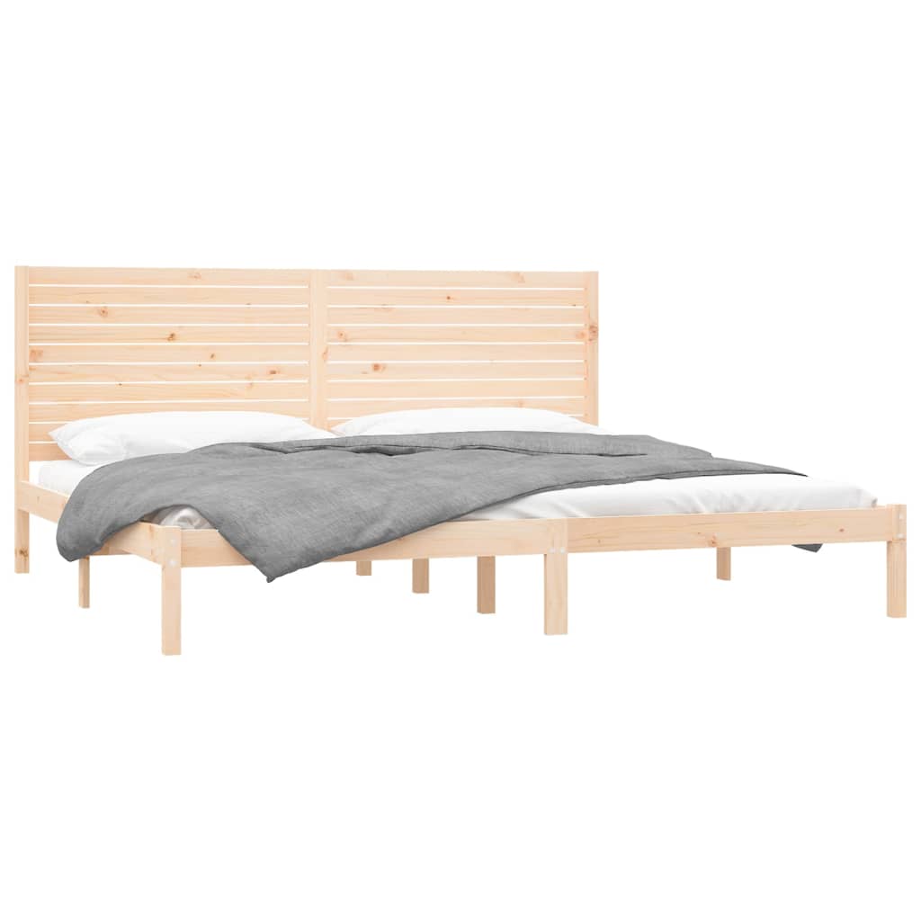Bedframe Massief Hout 180X200 Cm 6Ft Super King