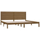 Bedframe Massief Hout Honingbruin 180X200 Cm 6Ft Super King