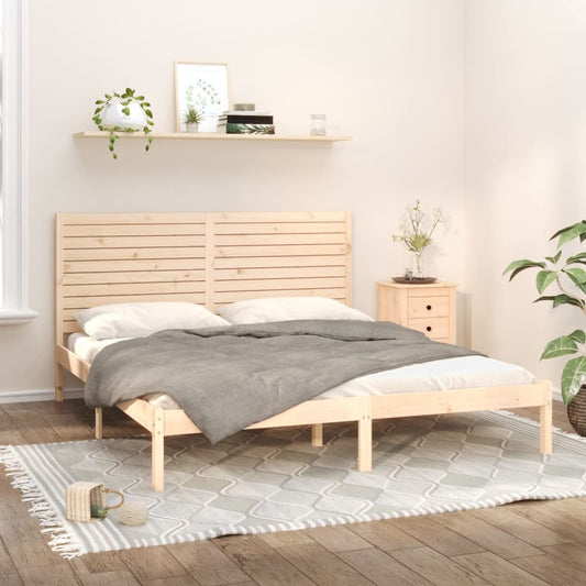 Bedframe Massief Hout 200X200 Cm