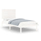 Bedframe Massief Hout Wit 90X190 Cm 3Ft Single