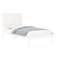 Bedframe Massief Hout Wit 90X190 Cm 3Ft Single