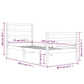 Bedframe Massief Grenenhout Grijs 75X190 Cm 2Ft6 Small Single