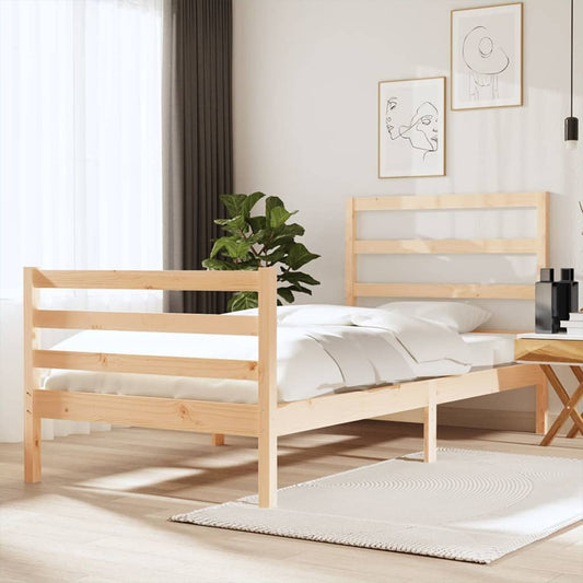 Bedframe Massief Grenenhout 90X190 Cm 3Ft Single