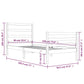 Bedframe Massief Grenenhout Grijs 90X190 Cm 3Ft Single