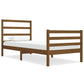 Bedframe Massief Grenenhout Honingbruin 90X190 Cm 3Ft Single