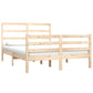 Bedframe Massief Grenenhout 135X190 Cm 4Ft6 Double