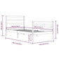 Bedframe Massief Grenenhout Wit 100X200 Cm
