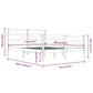 Bedframe Massief Grenenhout Wit 160X200 Cm