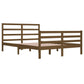 Bedframe Massief Grenenhout Honingbruin 160X200 Cm