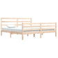 Bedframe Massief Grenenhout 200X200 Cm