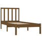 Bedframe Massief Grenenhout Honingbruin 90X190 Cm 3Ft Single
