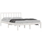 Bedframe Massief Grenenhout Wit 140X200 Cm