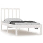 Bedframe Massief Grenenhout Wit 75X190 Cm 2Ft6 Small Single