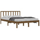 Bedframe Massief Grenenhout Honingbruin 140X190 Cm