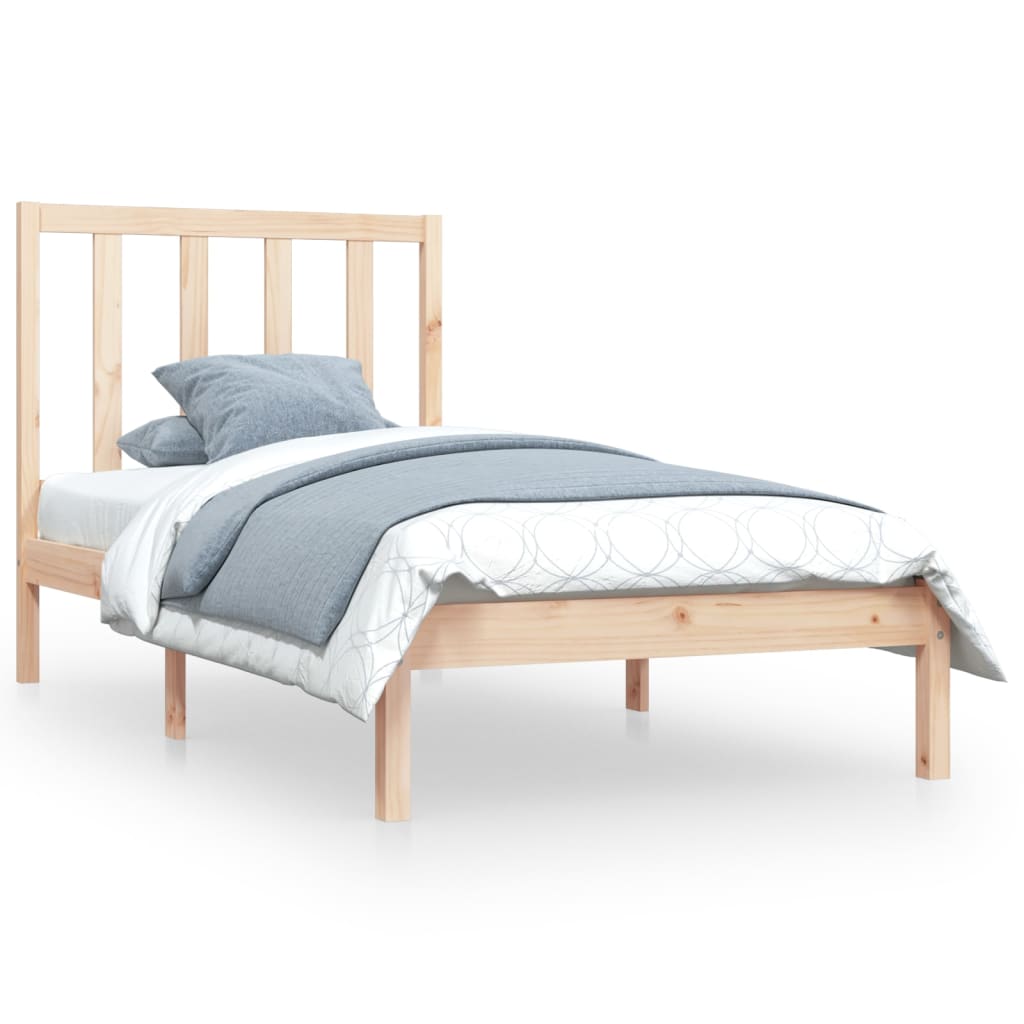 Bedframe Massief Grenenhout 75X190 Cm 2Ft6 Small Single