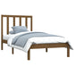 Bedframe Massief Hout Honingbruin 75X190 Cm 2Ft6 Small Single
