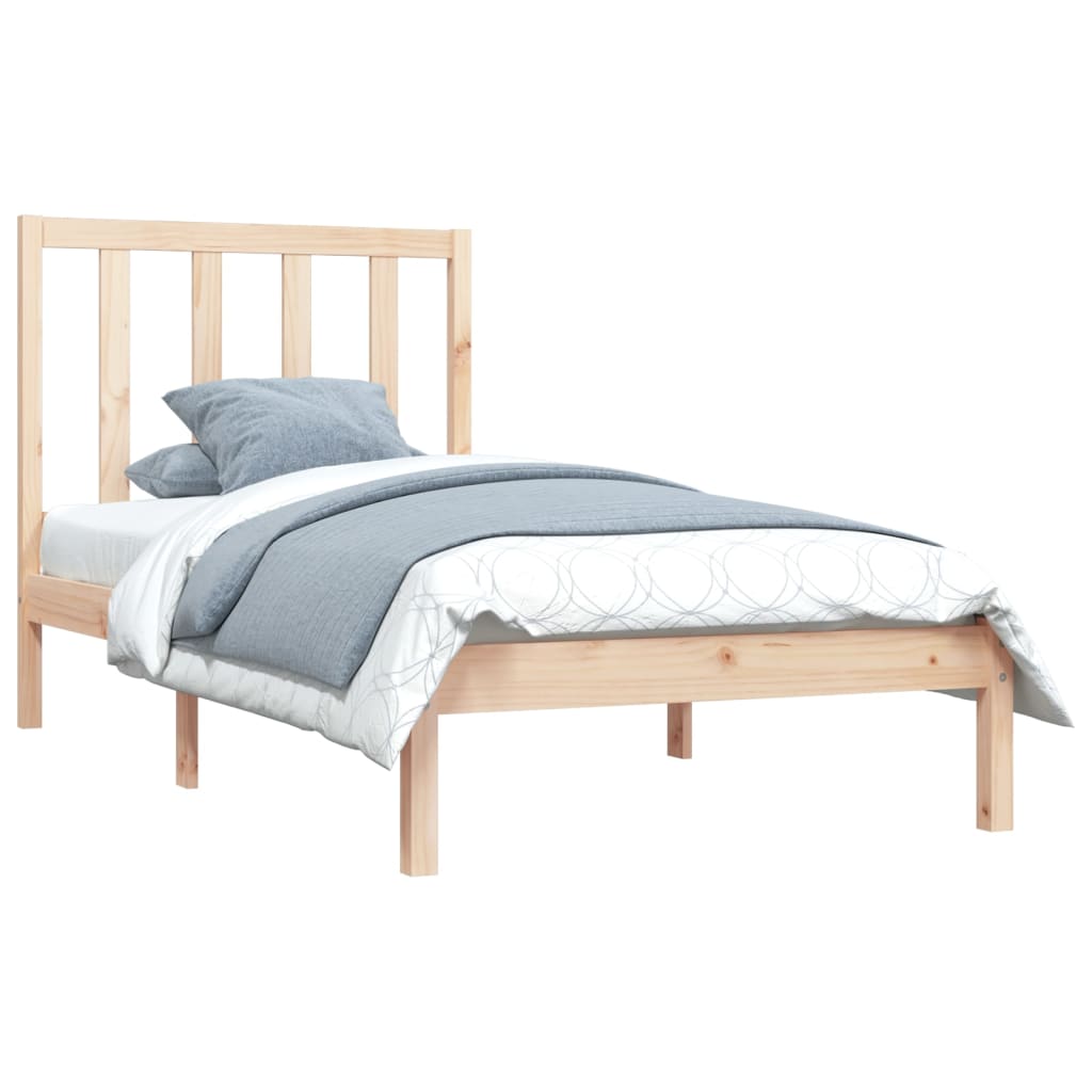 Bedframe Massief Grenenhout 90X190 Cm 3Ft Single