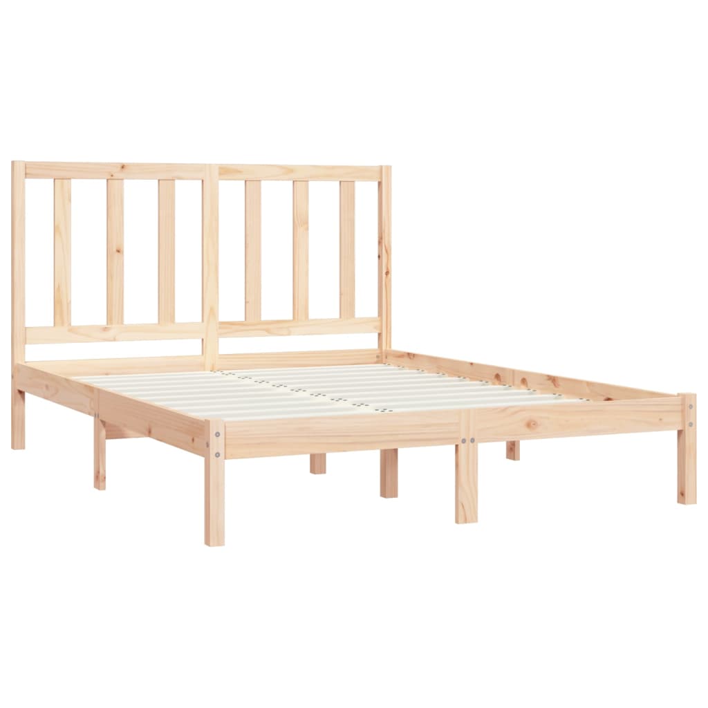 Bedframe Massief Grenenhout 160X200 Cm