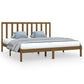 Bedframe Grenenhout Honingbruin 180X200 Cm 6Ft Super King