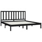 Bedframe Massief Grenenhout Zwart 180X200 Cm 6Ft Super King