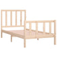 Bedframe Massief Hout 90X190 Cm 3Ft Single
