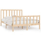 Bedframe Massief Hout 120X190 Cm 4Ft Small Double