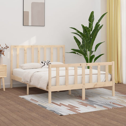 Bedframe Massief Hout 140X190 Cm