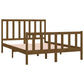 Bedframe Massief Hout Honingbruin 140X190 Cm