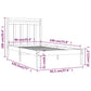Bedframe Massief Hout Honingbruin 90X190 Cm 3Ft Single