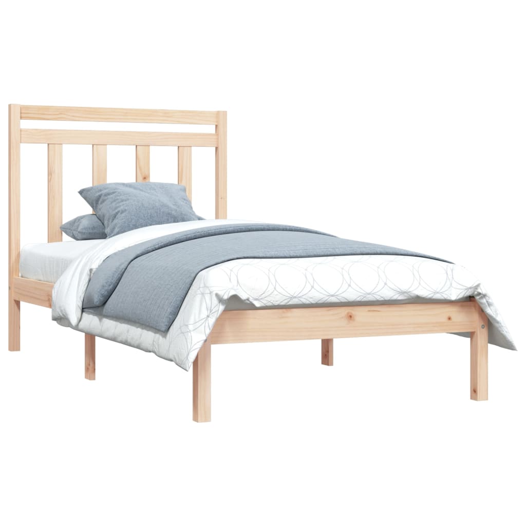 Bedframe Massief Hout 90X200 Cm