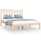 Bedframe Massief Hout 150X200 Cm 5Ft King Size
