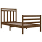 Bedframe Massief Hout Honingbruin 90X190 Cm 3Ft Single