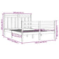 Bedframe Massief Hout Honingbruin 140X190 Cm