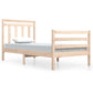Bedframe Massief Hout 90X200 Cm
