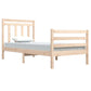 Bedframe Massief Hout 90X200 Cm