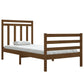 Bedframe Massief Hout Honingbruin 90X200 Cm