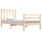 Bedframe Massief Hout 100X200 Cm