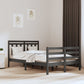Bedframe Massief Hout Grijs 120X200 Cm