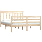 Bedframe Massief Hout 150X200 Cm 5Ft King Size