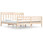 Bedframe Massief Hout 200X200 Cm