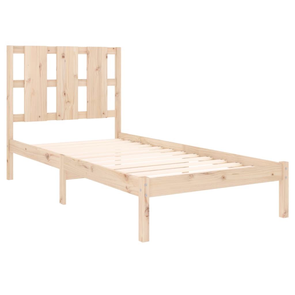 Bedframe Massief Hout 90X190 Cm 3Ft Single