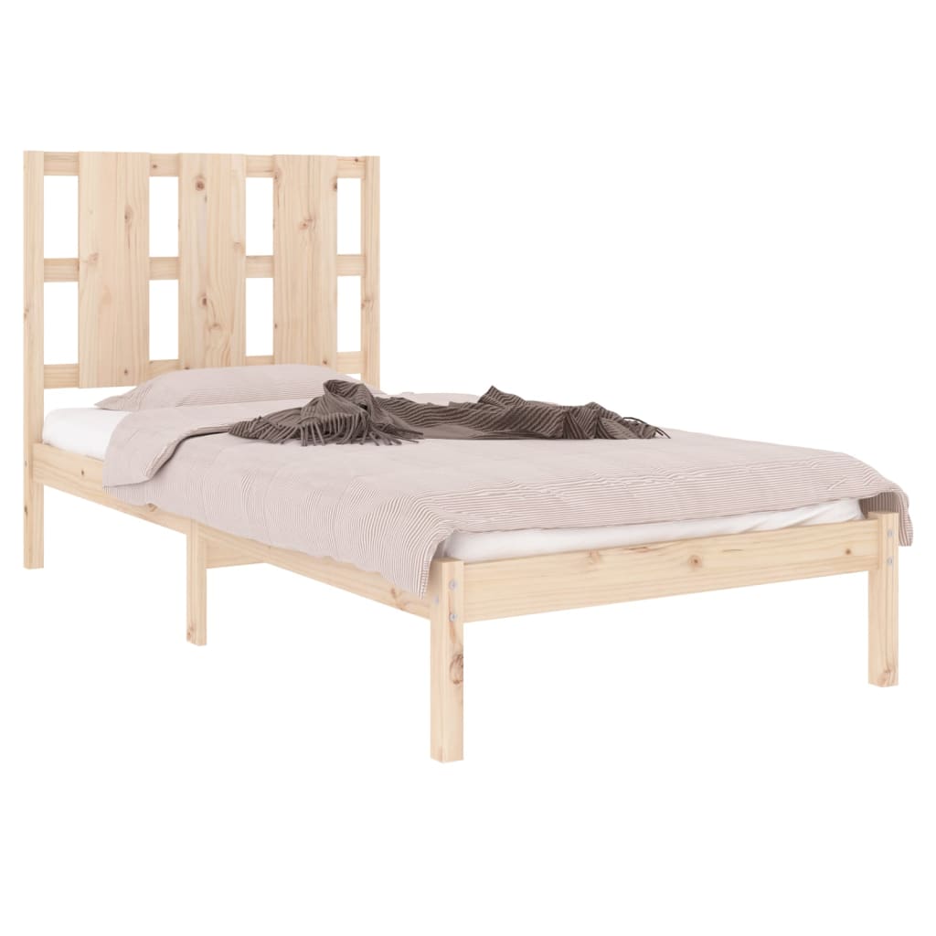 Bedframe Massief Grenenhout 100X200 Cm
