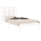 Bedframe Massief Grenenhout Wit 100X200 Cm
