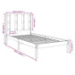 Bedframe Massief Grenenhout Grijs 100X200 Cm