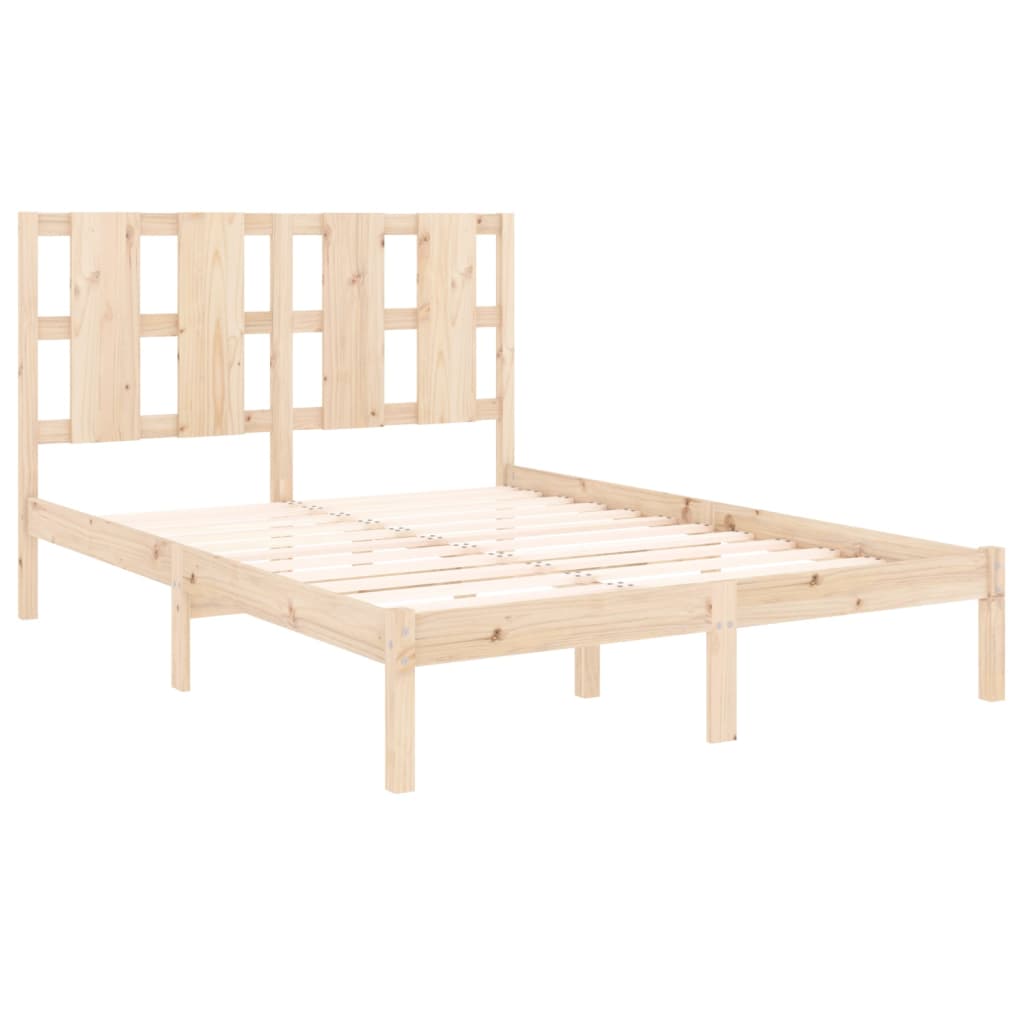 Bedframe Massief Grenenhout 120X200 Cm
