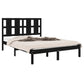 Bedframe Massief Grenenhout Zwart 120X200 Cm