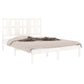 Bedframe Massief Grenenhout Wit 140X200 Cm