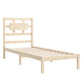 Bedframe Massief Hout 75X190 Cm 2Ft6 Small Single