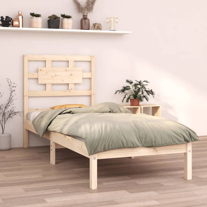 Bedframe Massief Hout 75X190 Cm 2Ft6 Small Single